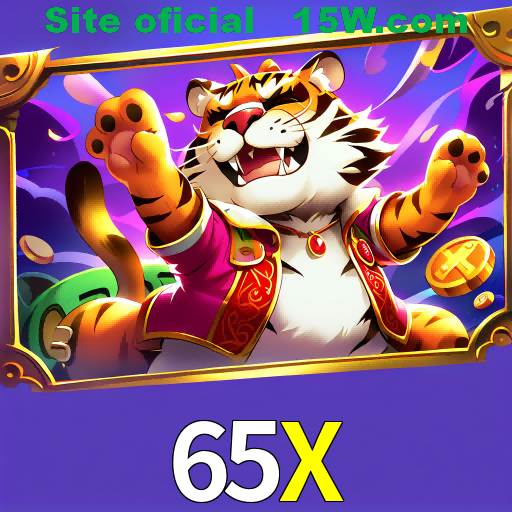 Imagem promocional da 65X mostrando a plataforma e suas vantagens